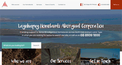 Desktop Screenshot of laynhapuy.com.au